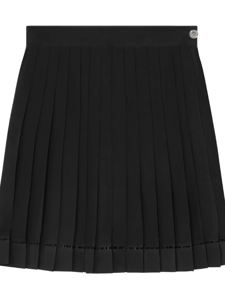 Cheap pleated Versace mini skirt silk Women 0702